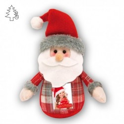 PUPAZZI NATALIZI PER L'ALBERO CON FOTO - KS10